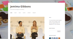 Desktop Screenshot of jemimagibbons.com